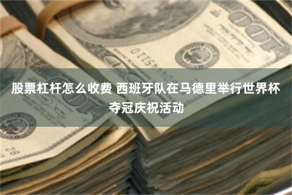 股票杠杆怎么收费 西班牙队在马德里举行世界杯夺冠庆祝活动